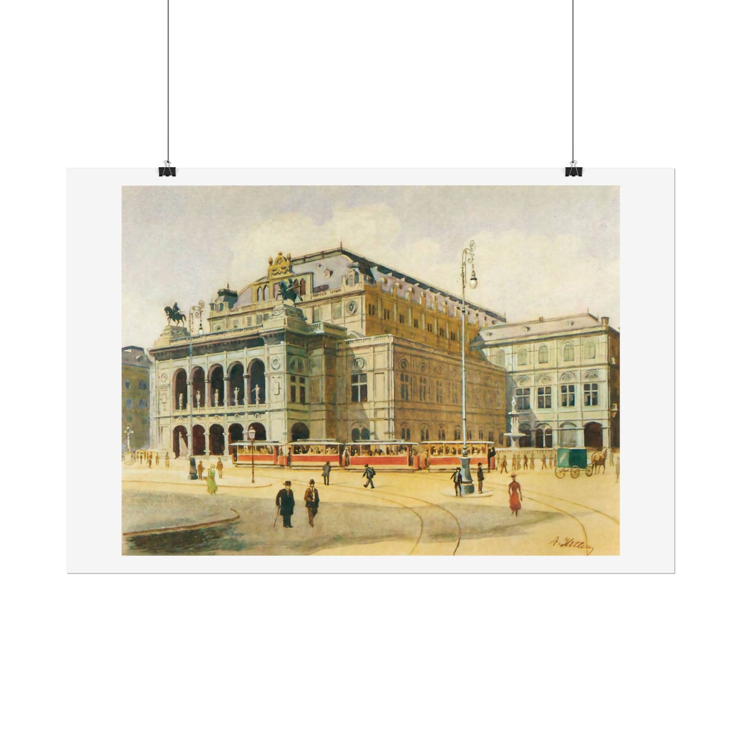 Adolf Hitler: Vienna State Opera House, 1912