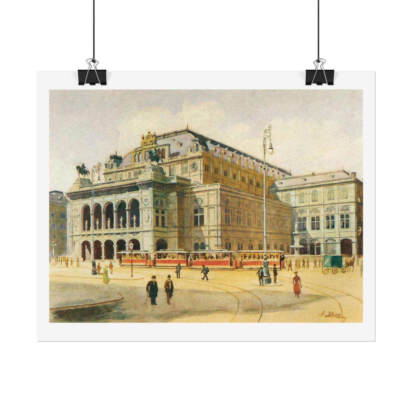 Adolf Hitler: Vienna State Opera House, 1912