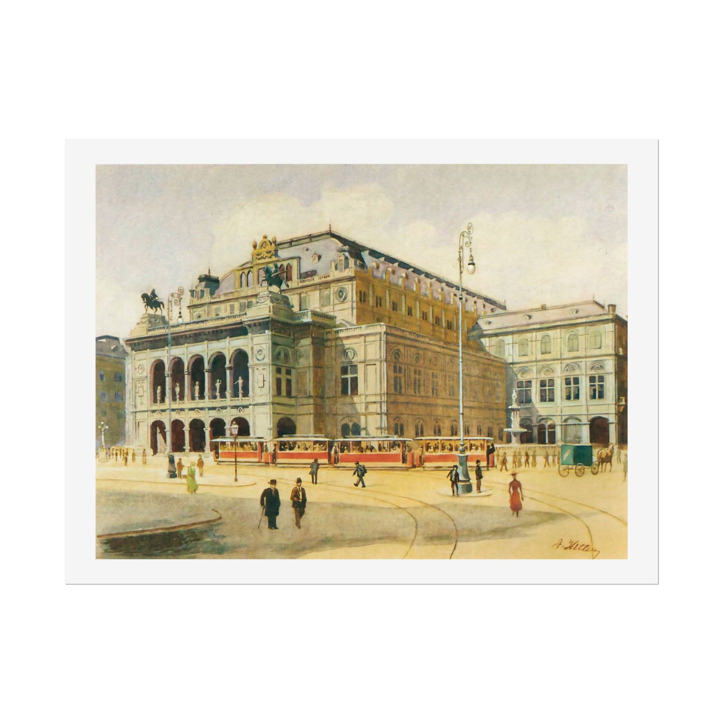 Adolf Hitler: Vienna State Opera House, 1912