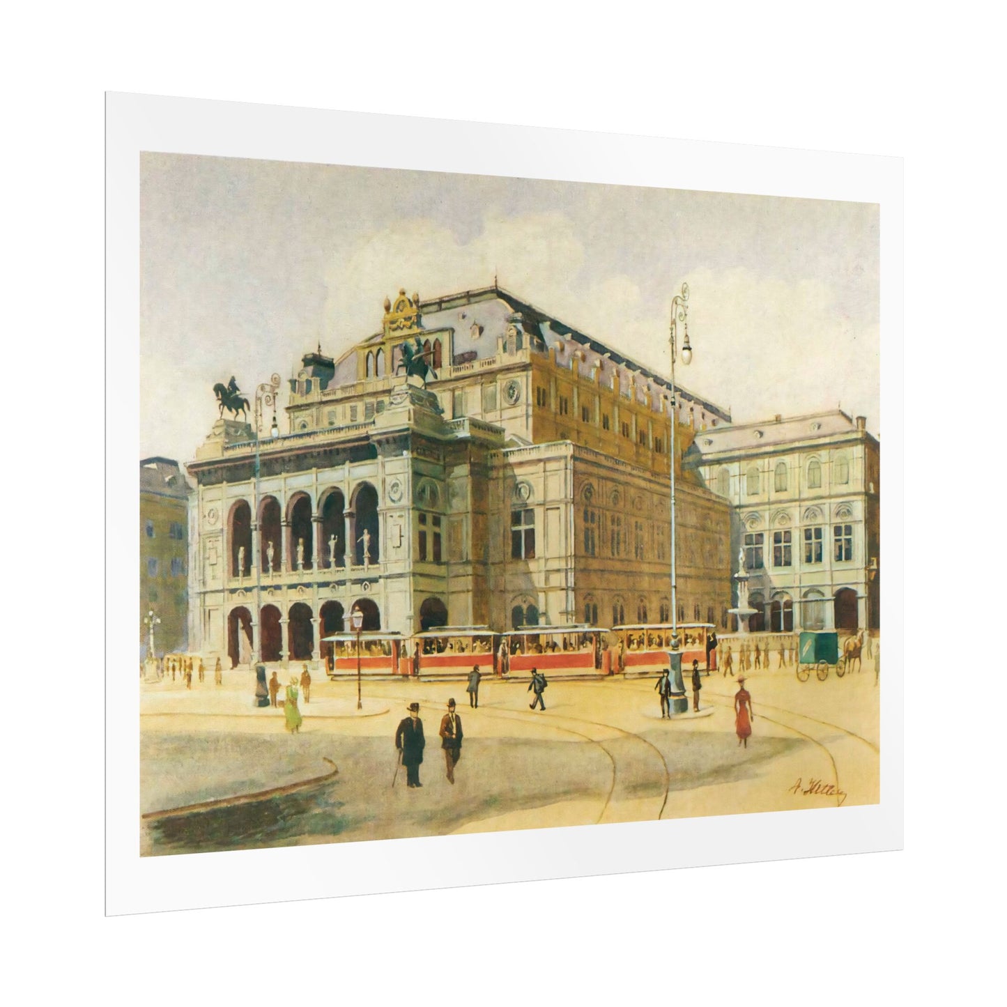 Adolf Hitler: Vienna State Opera House, 1912