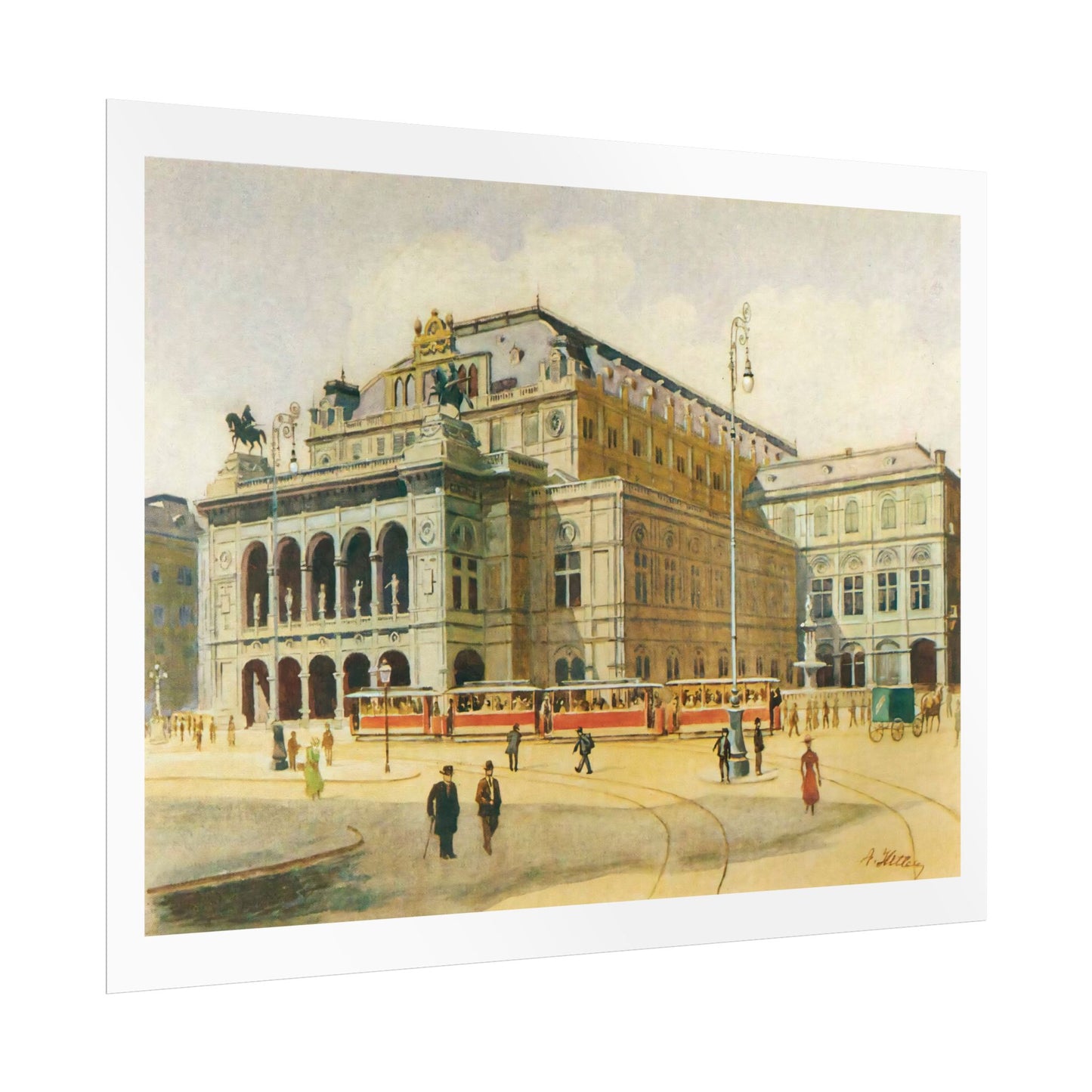 Adolf Hitler: Vienna State Opera House, 1912