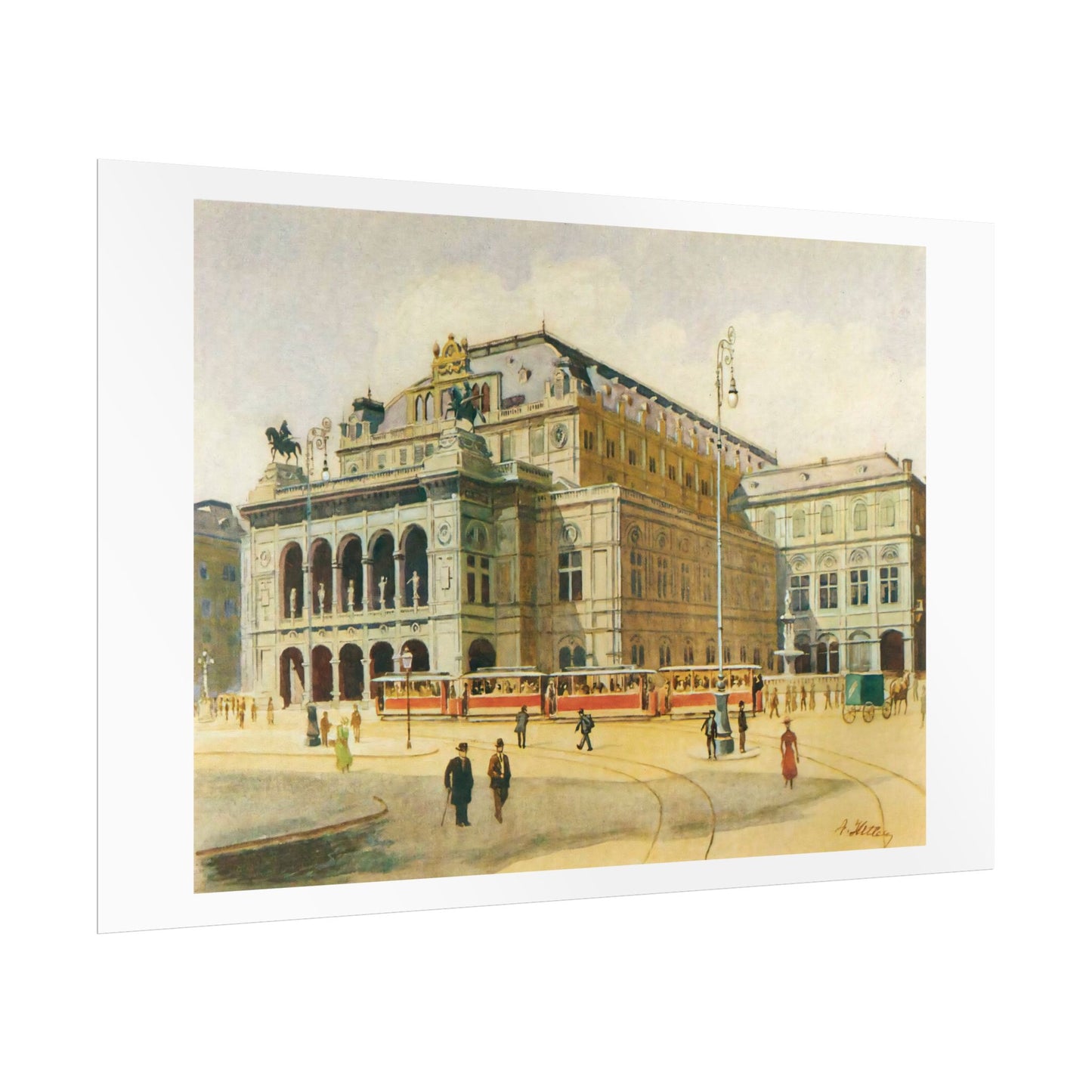 Adolf Hitler: Vienna State Opera House, 1912
