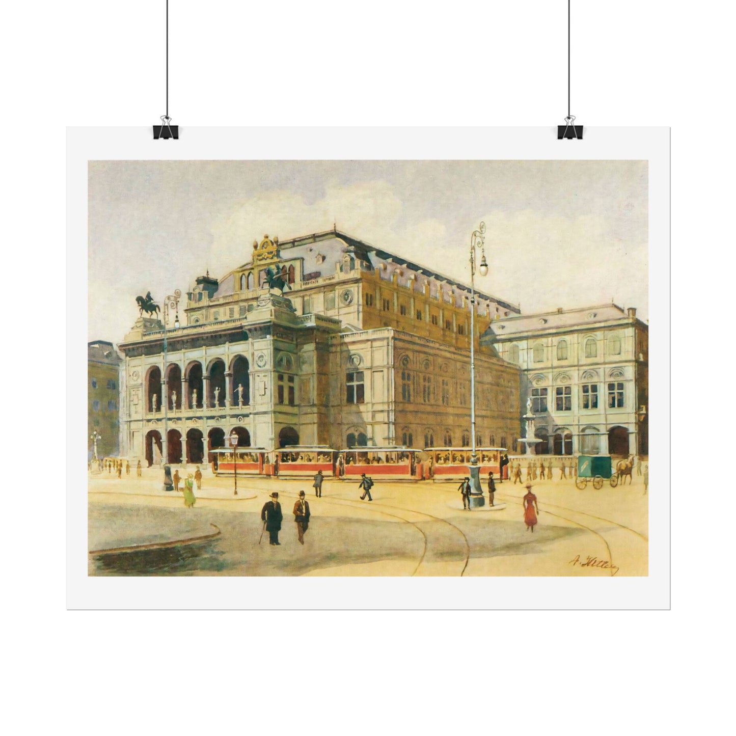 Adolf Hitler: Vienna State Opera House, 1912