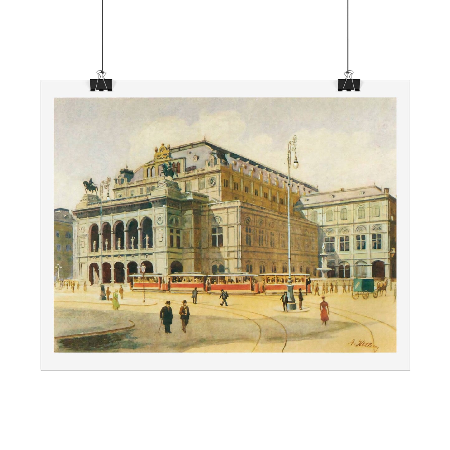 Adolf Hitler: Vienna State Opera House, 1912